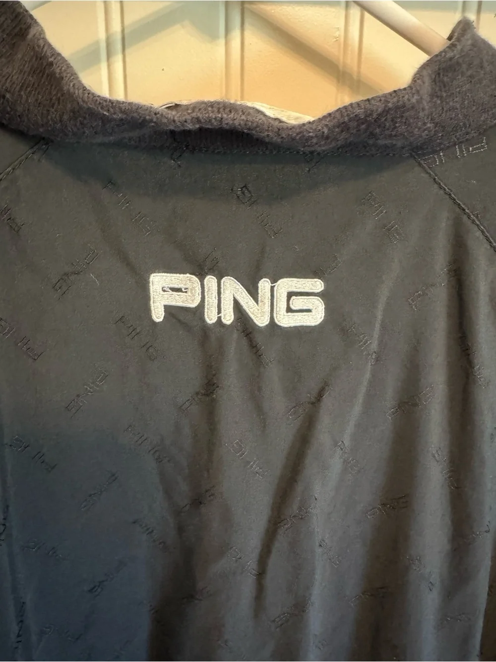 Vintage 1990s PING Golf Welch’s Championship  V-Neck Windbreaker Pullover
